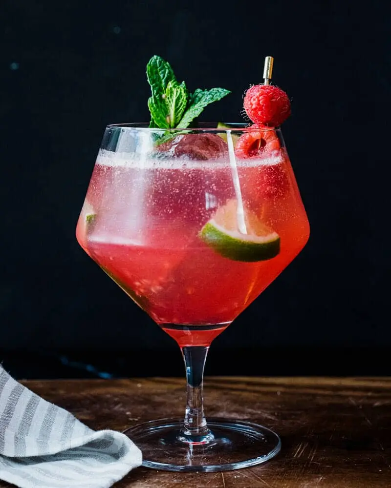 Rapsberry Mojito
